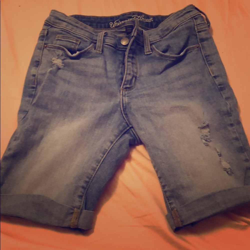 Universal Thread long women jean shorts